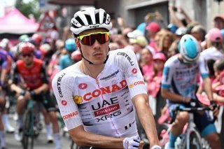 Juan Ayuso a abandonné le Giro jeudi KEYSTONE/EPA/ANSA / LUCA ZENNARO